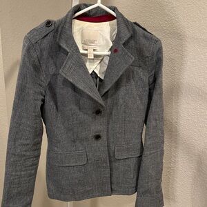 Banana Republic Heritage Charcoal Women's Blazer
